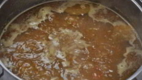 харчо из говядины с помидорами