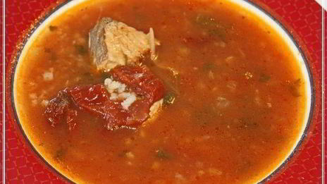 харчо из рыбы по принципу сулаквелидзе