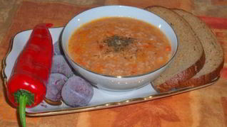 Харчо по-кубански со сливами