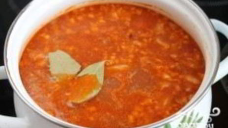 харчо с помидорами