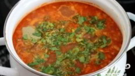 харчо с помидорами