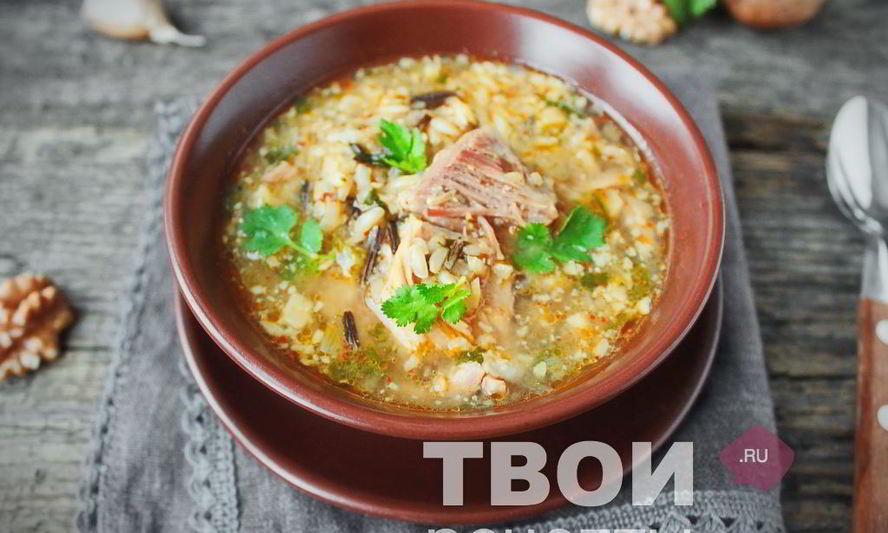 Рецепт харчо со свининой