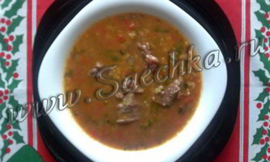 Рецепт харчо