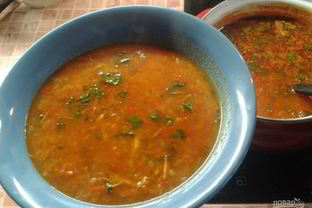 Куриный суп Харчо