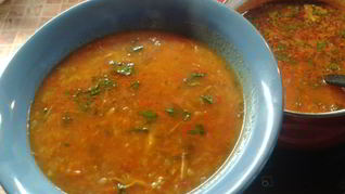 Куриный суп Харчо