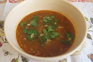 Постный харчо