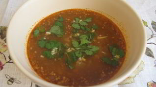 Постный харчо