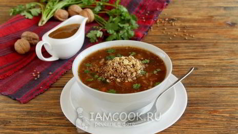 постный суп харчо