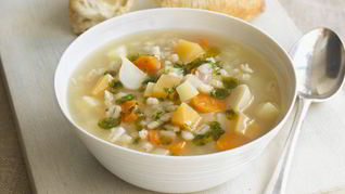 Суп Харчо из свинины с рисом