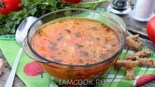 Суп Харчо из свинины