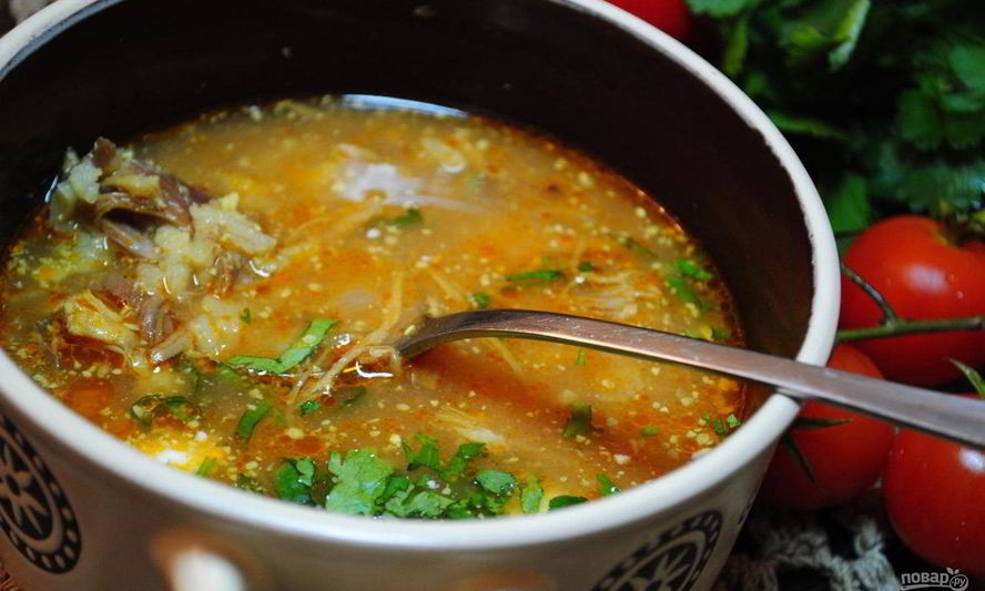 Рецепт супа харчо необычный
