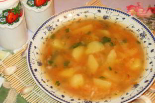 Суп Харчо постный