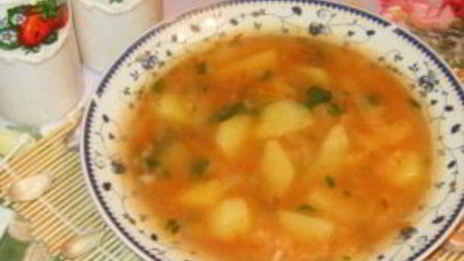 суп харчо постный