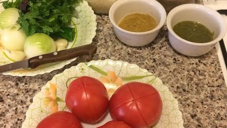 суп харчо с орехами