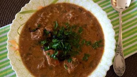 суп харчо с орехами