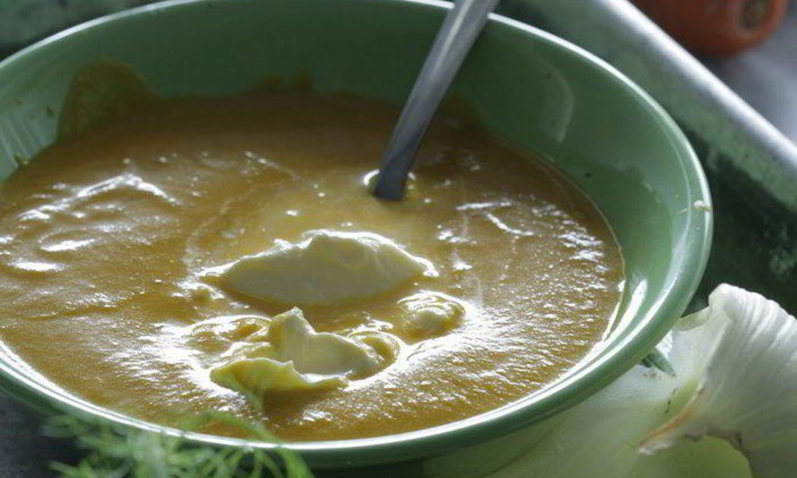 Рецепт морковного супа-пюре с кориандром