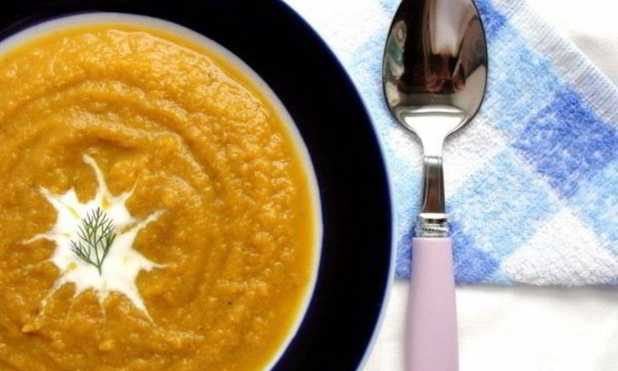 Рецепт морковного супа-пюре с щавелем