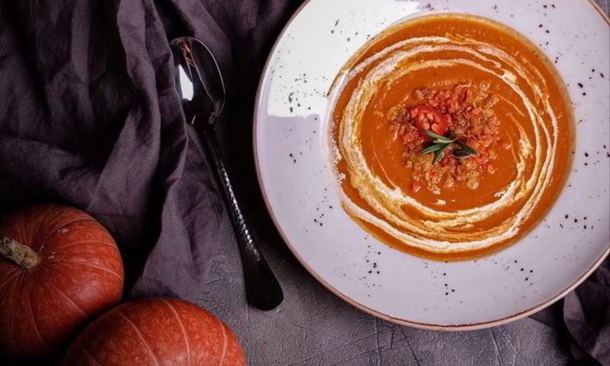Рецепт острого тыквенного супа-пюре