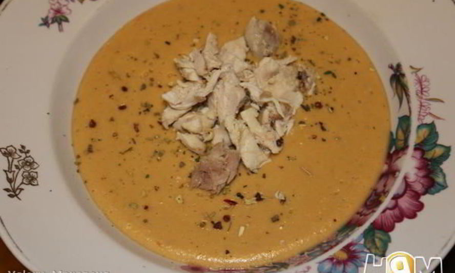 Рецепт пикантного супа-пюре из красной чечевицы