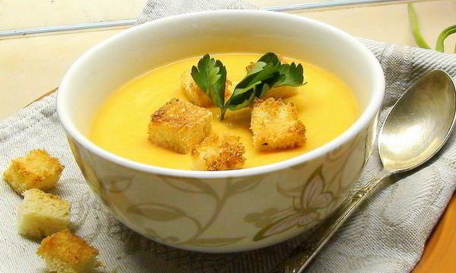 Рецепт постного супа-пюре из гороха