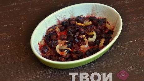 постный свекольный суп-пюре