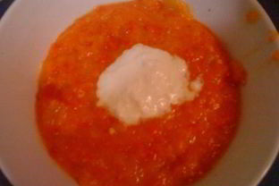 Суп-пюре из болгарских перцев