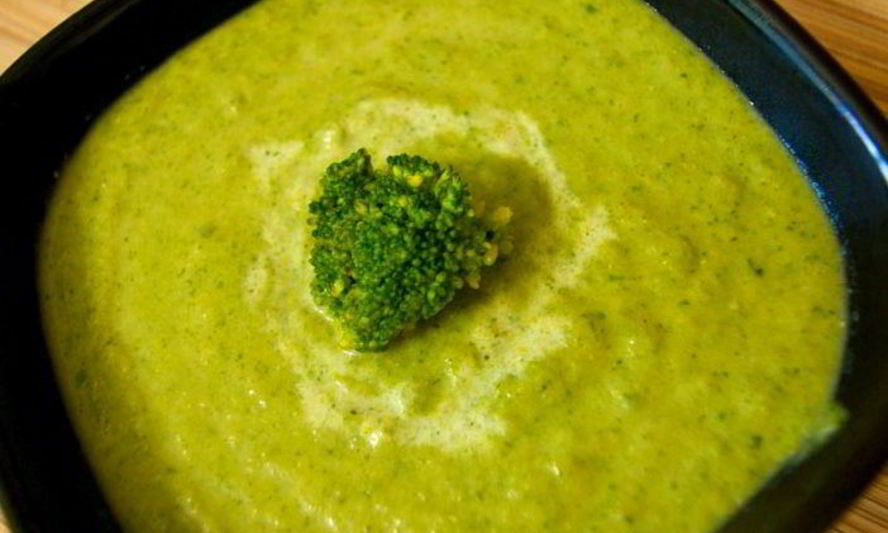 Рецепт супа-пюре из брокколи и шпината