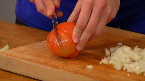 суп-пюре из чечевицы и фасоли с трюфелем