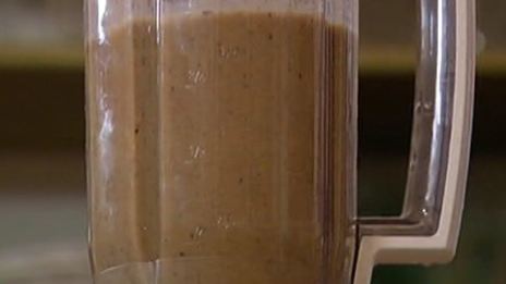 суп-пюре из чечевицы и фасоли с трюфелем