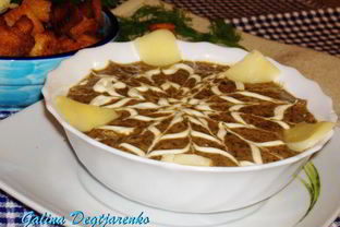 Суп-пюре из грибов