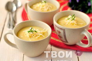 Суп-пюре из картофеля