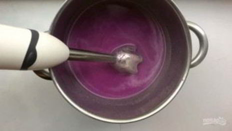 суп-пюре из краснокочанной капусты