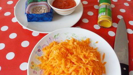 суп-пюре из нута с карри