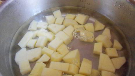 суп-пюре из нута с карри