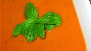 Суп-пюре из помидоров