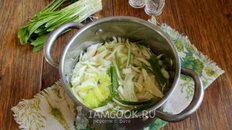 суп-пюре из сельдерея с капустой