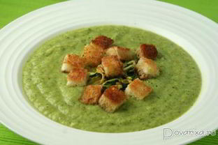 Суп-пюре из цуккини