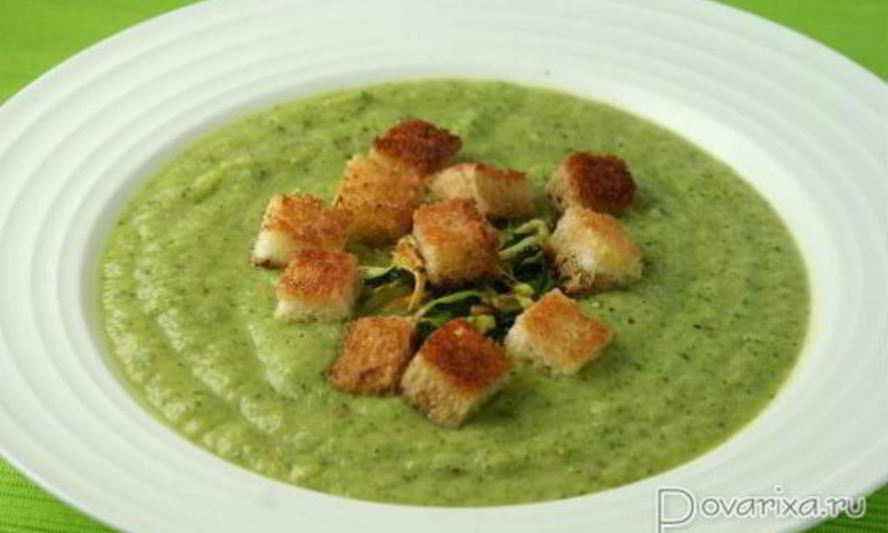 Рецепт супа-пюре из цуккини