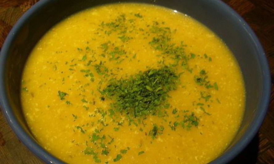 Рецепт супа-пюре из тыквы и яблока