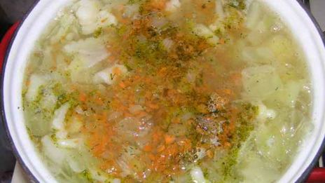 суп-пюре овощной