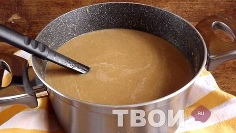 суп-пюре с чечевицей и морковью