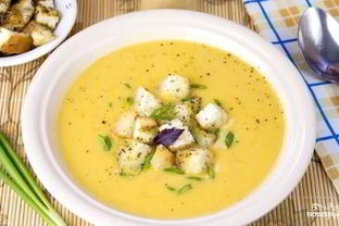 Суп-пюре с чечевицей