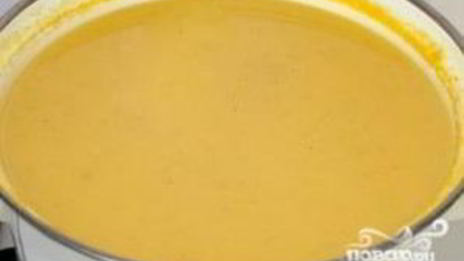 суп-пюре с чечевицей