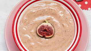 Суп пюре с грибами и сливками