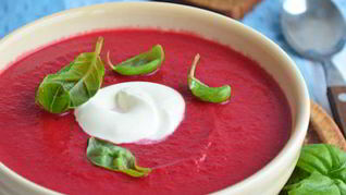 Свекольный суп-пюре