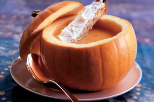 Тыквенно-яблочный суп-пюре