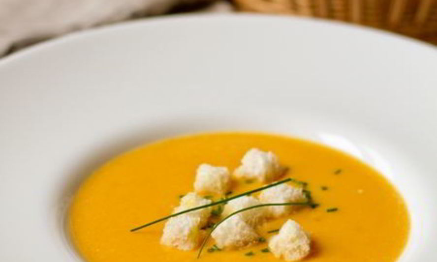 Рецепт тыквенного супа-пюре на кокосовом молоке