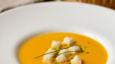 тыквенный суп-пюре на кокосовом молоке