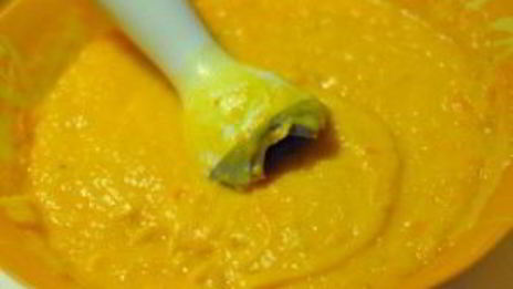 вегетарианский тыквенный суп-пюре