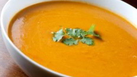 вегетарианский тыквенный суп-пюре